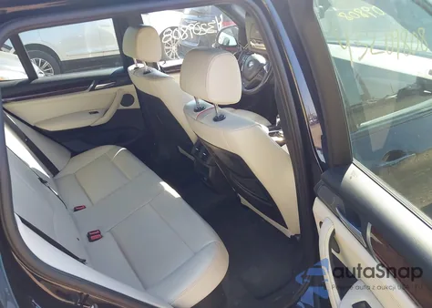 2016 BMW X3 xDrive35I z USA, uszkodzony, nr VIN 5UXWX7C57G0K36949